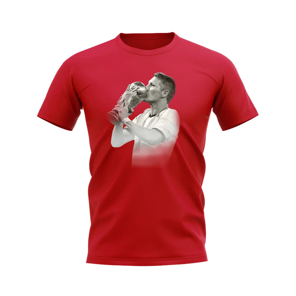 Bastian Schweinsteiger Germany Legend T-Shirt (Red)_0