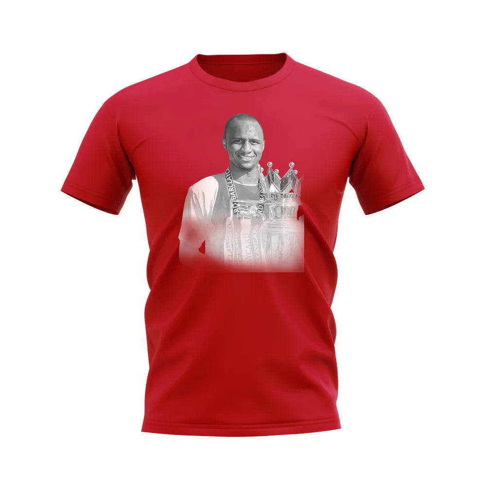 Patrick Vieira Arsenal Legend T-Shirt (Red)_0