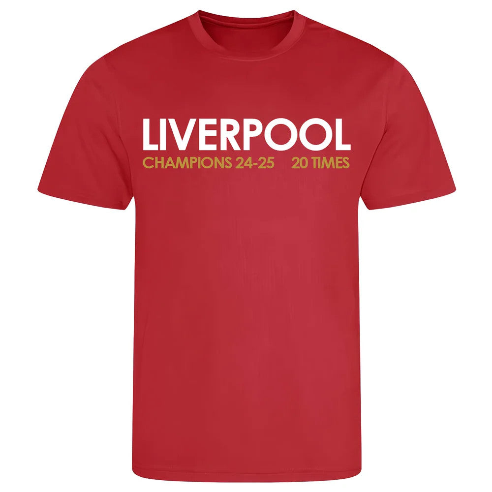 Liverpool 2024-2025 Champions T-Shirt (Red)_1