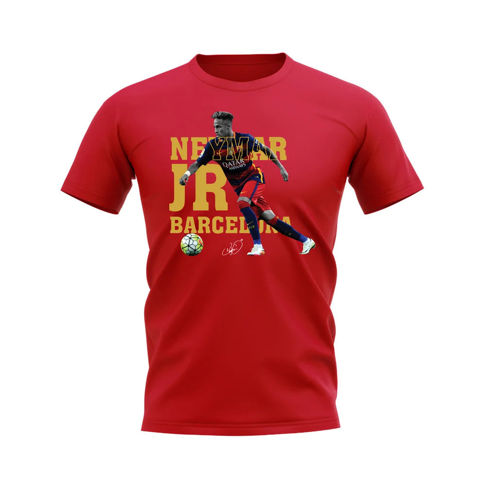 Neymar Barcelona Player Tee (Red)_0