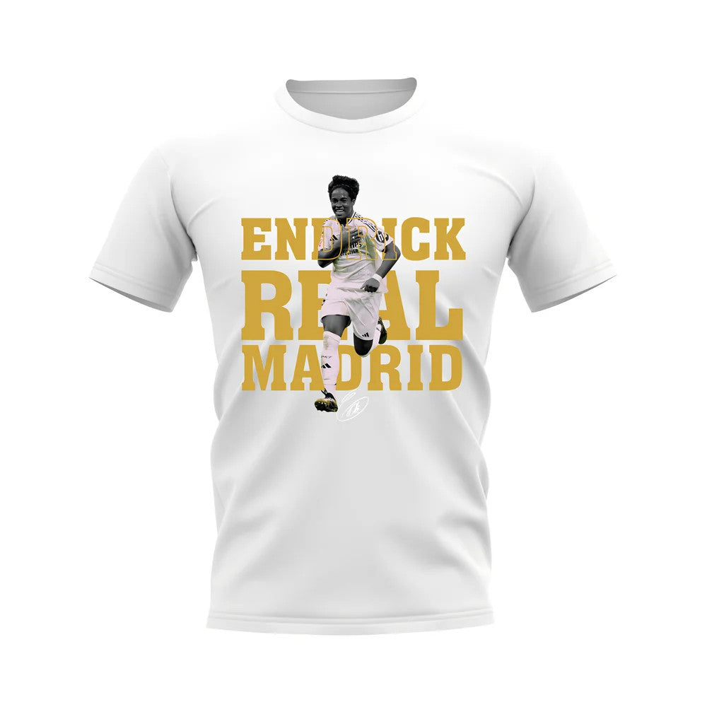 Endrick Real Madrid Player Tee (White)_0