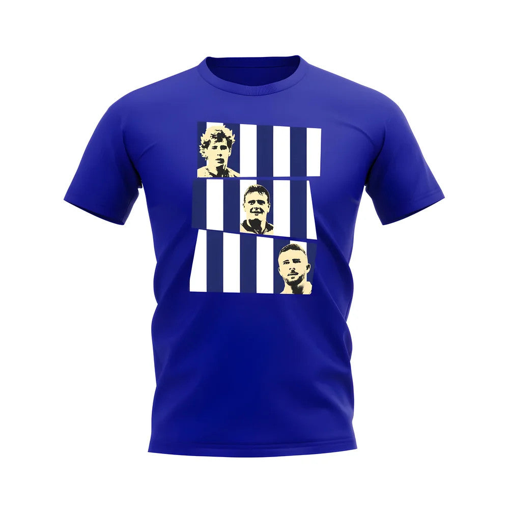 McCoist Gascoigne Ferguson Rangers T-Shirt (Royal Blue)_0