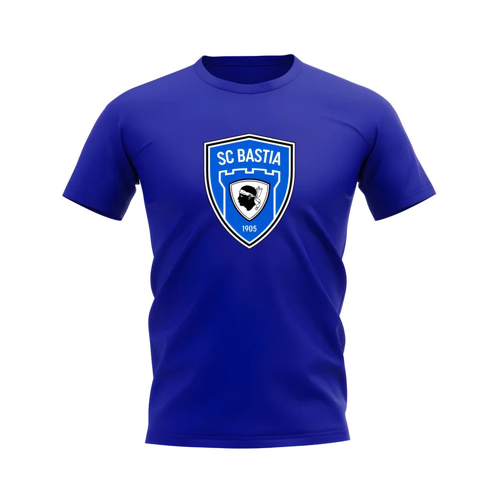 Bastia Badge T-shirt (Royal Blue)_0