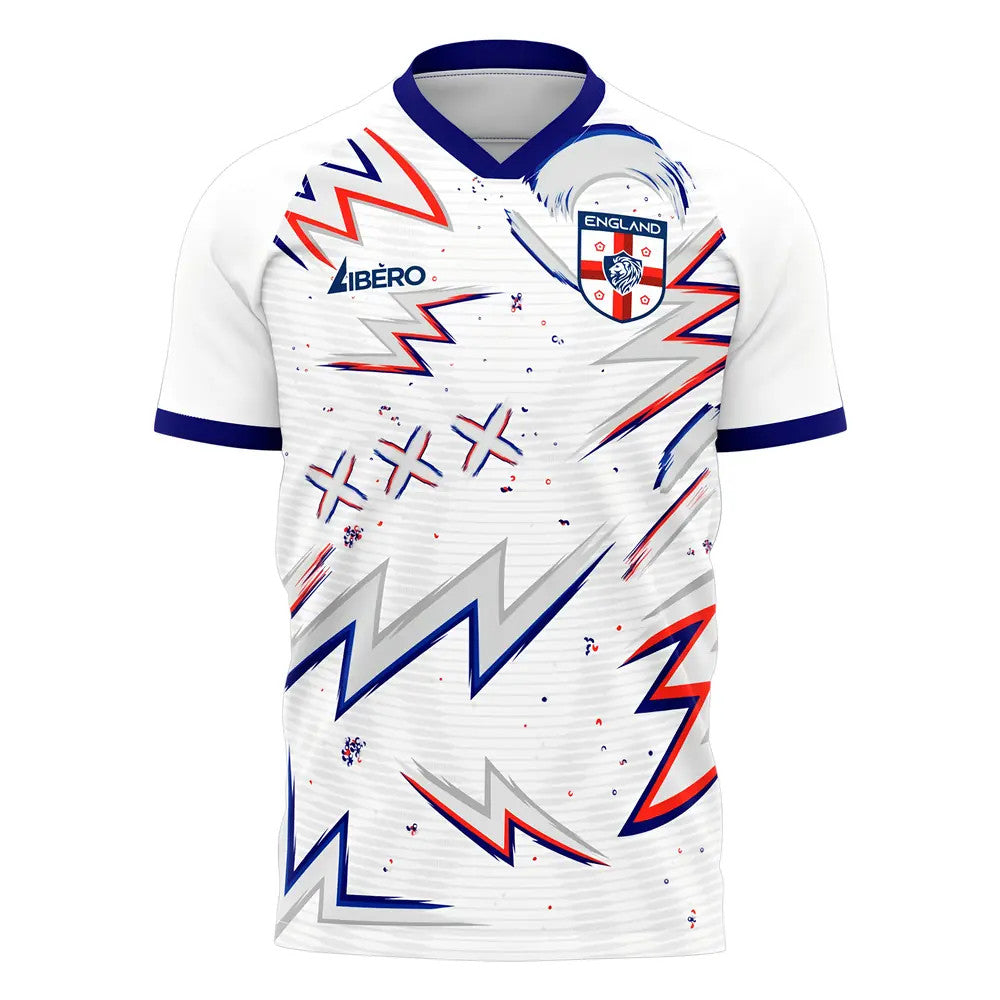2025-2026 England Home Pre-Match Concept Shirt Kids Long Sleeve_0