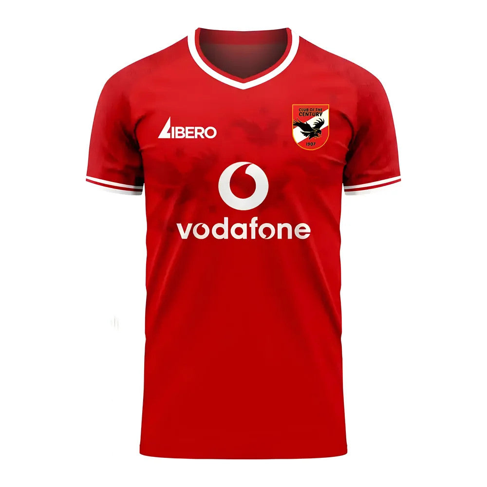 Al Ahly 2025-2026 Home Concept Football Kit (Libero) - Little Boys_0