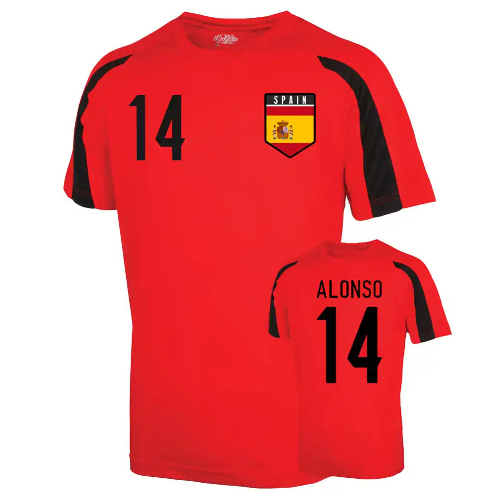 Spain Sports Training Jersey (alonso 14) - Kids_1