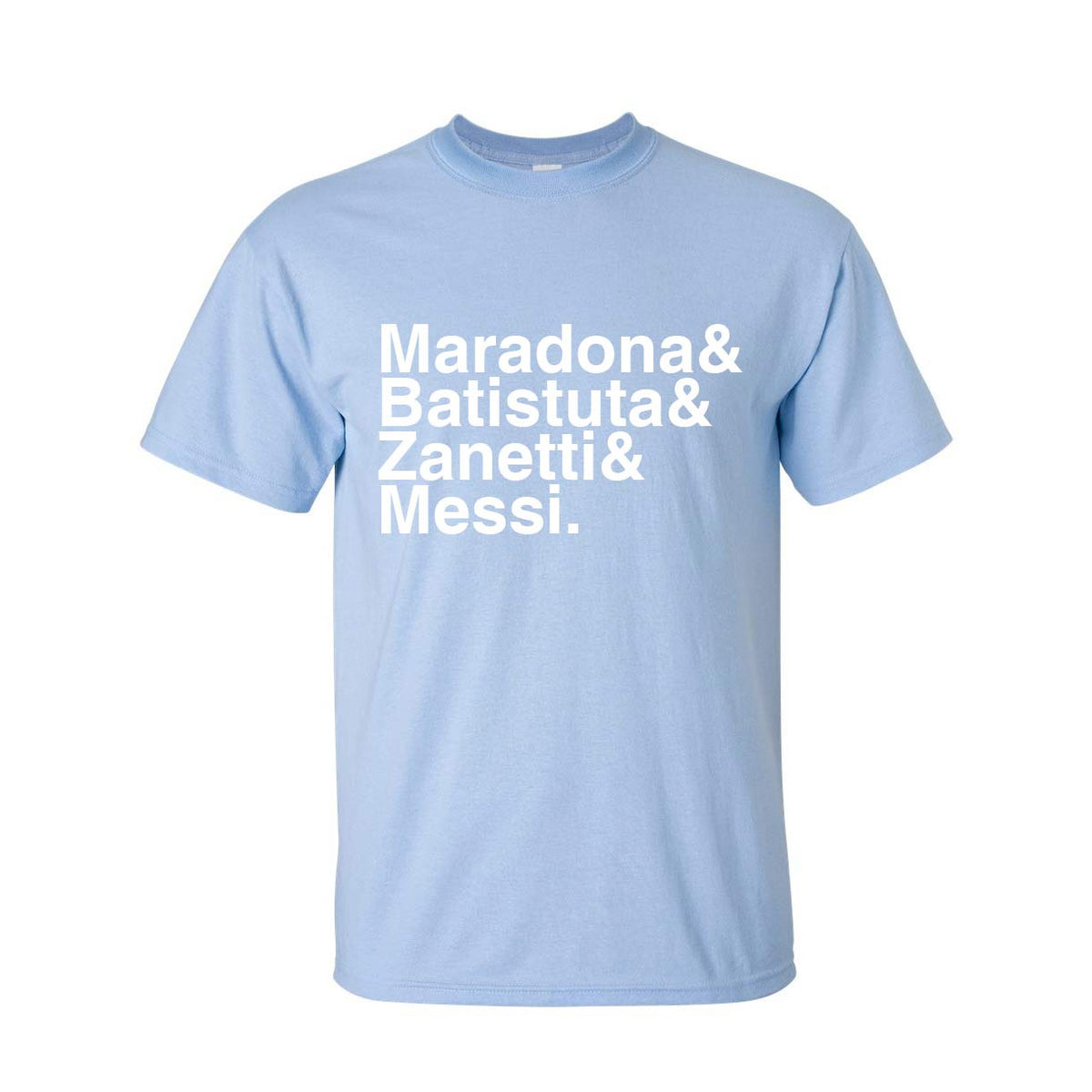 Argentina Football Legends T-shirt (sky Blue)_1