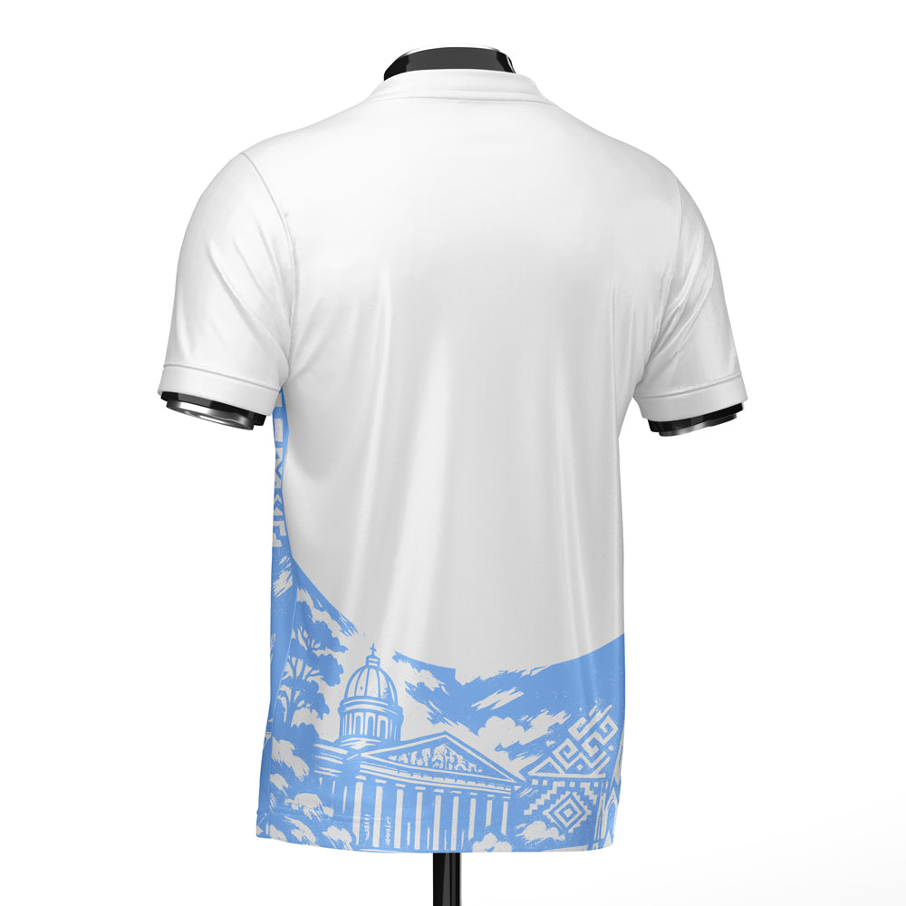 Argentina Heritage Football Jersey (Wolvate) Kids Short Sleeve_1