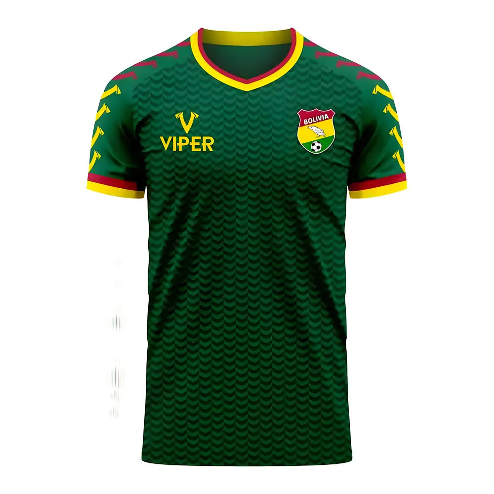 Bolivia 2025-2026 Home Concept Football Kit (Viper) - Kids (Long Sleeve)_0