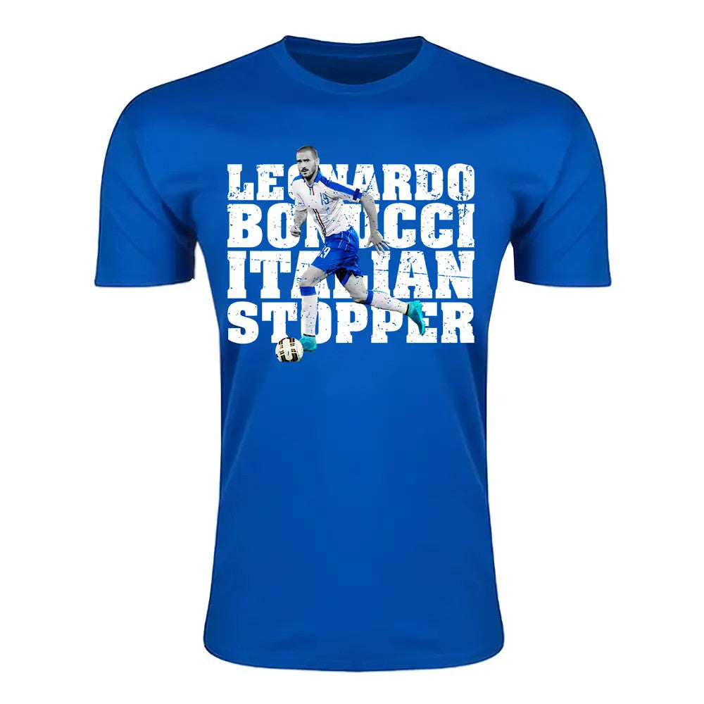 Leonardo Bonucci Italian Stopper T-Shirt (Blue) - Kids_1