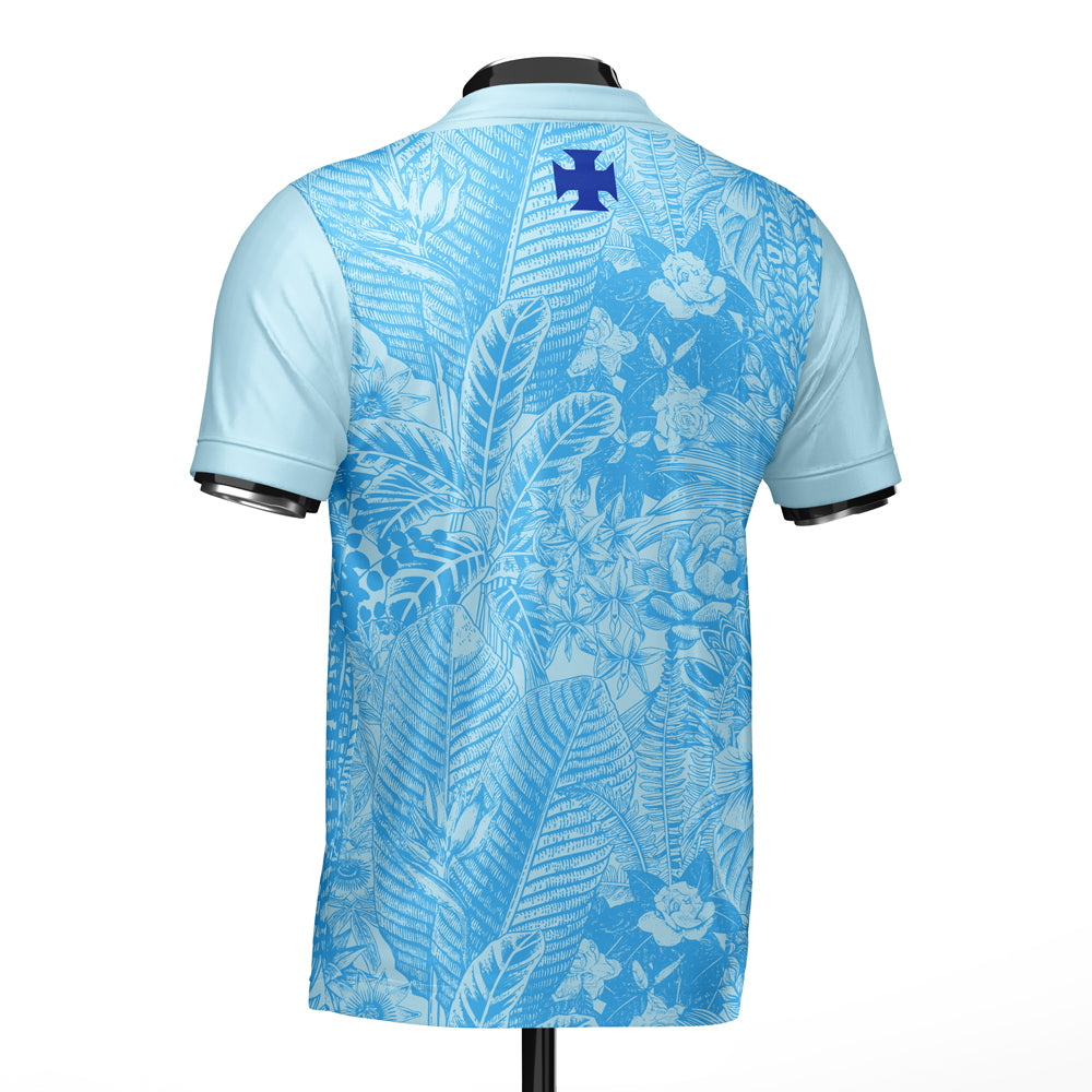 Brazil DNA Sky Blue Concept Football Jersey (Wolvate) Kids Short Sleeve_1