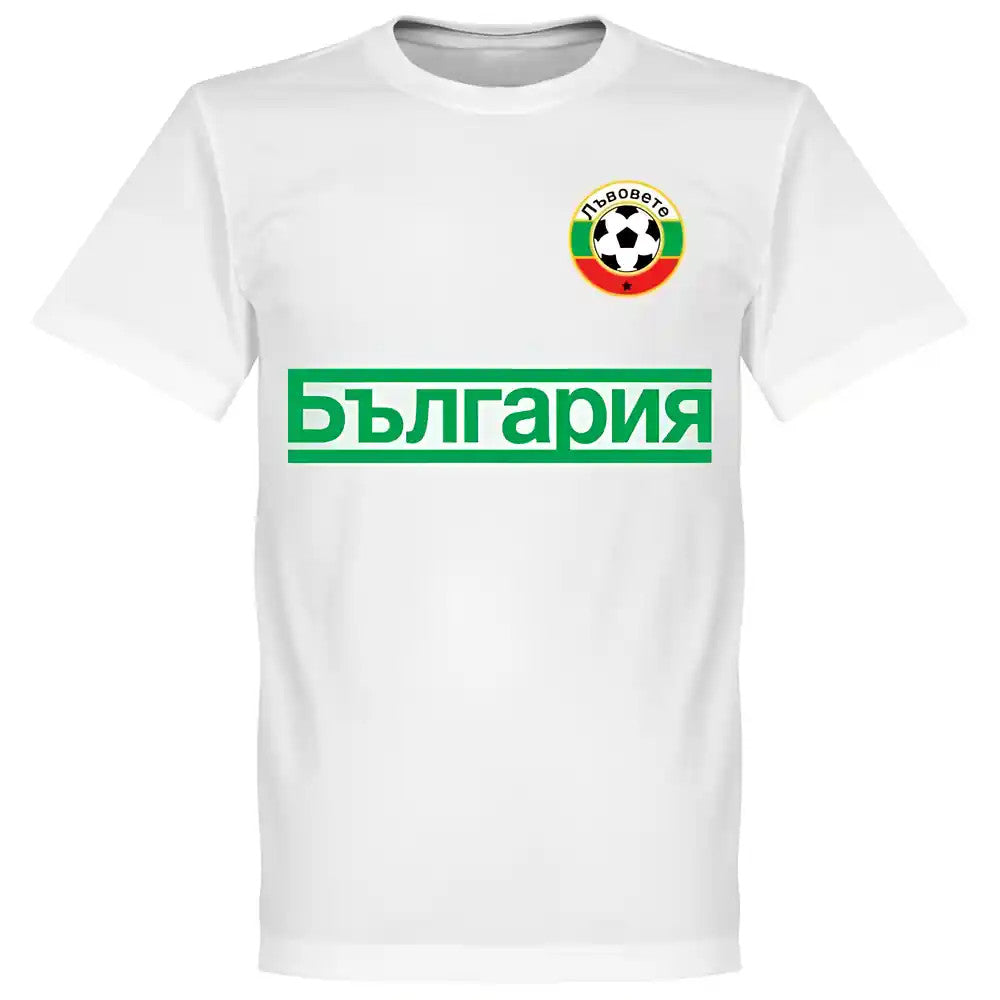 Bulgaria Football Team T-shirt - White_0