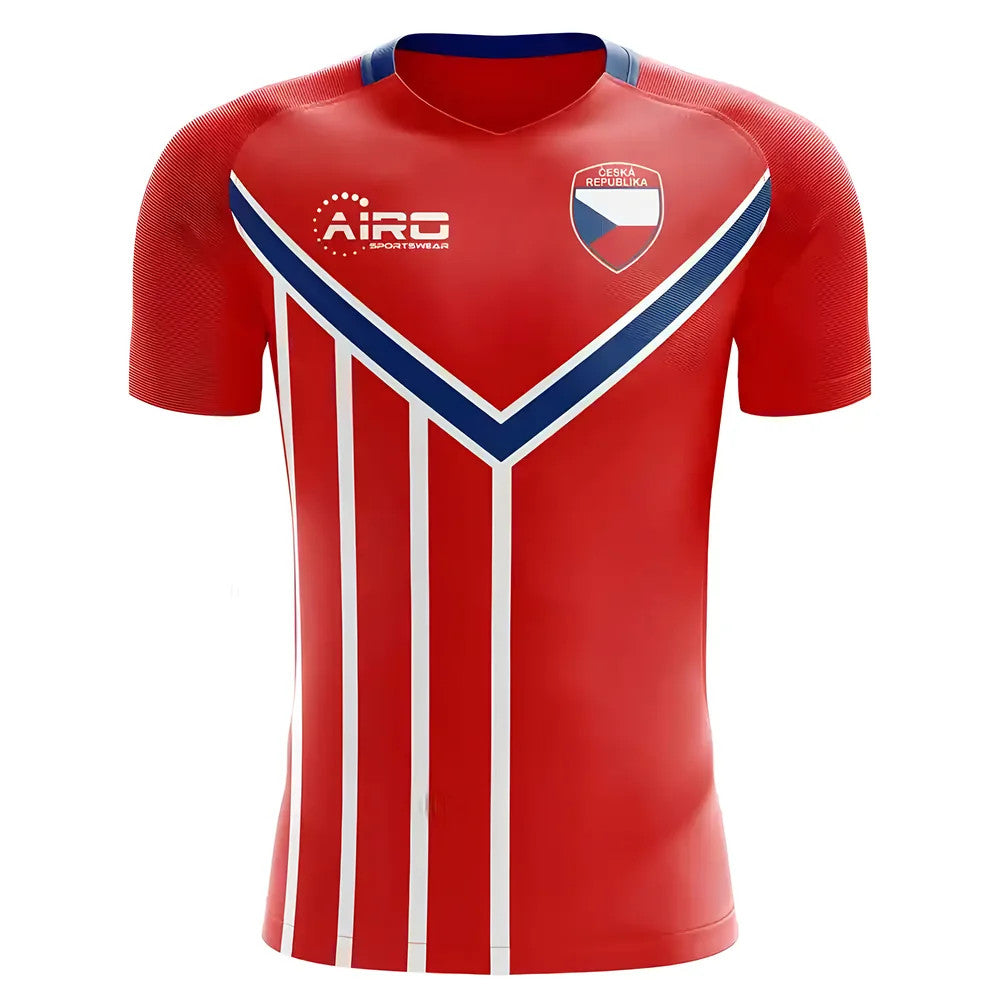 Czech Republic 2025-2026 Home Concept Football Kit (Airo) - Little Boys_0