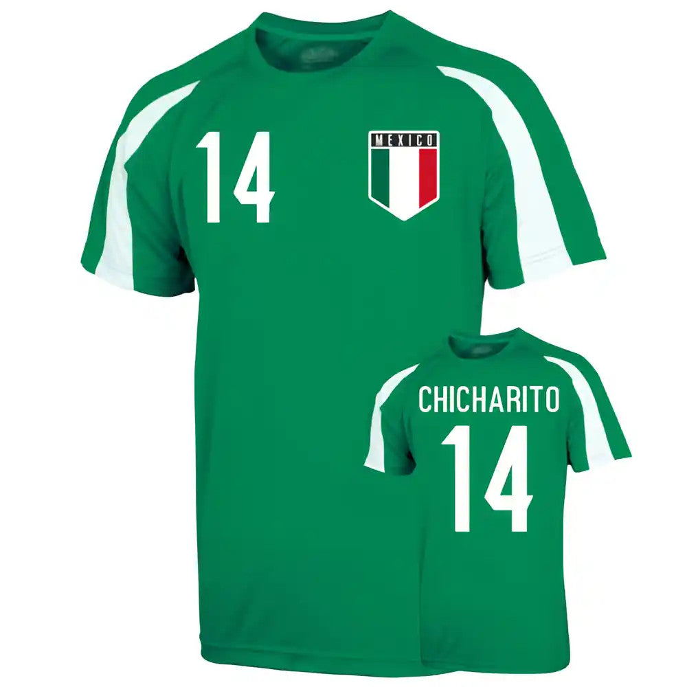 Mexico Sports Training Jersey (chicharito 14) - Kids_0