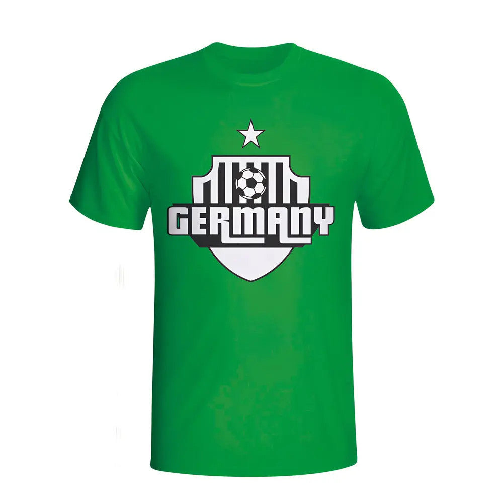 Germany Country Logo T-shirt (green) - Kids_0