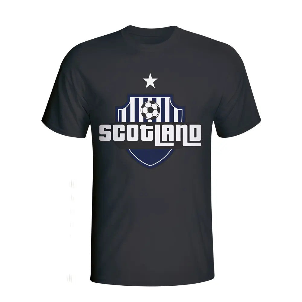 Scotland Country Logo T-shirt (black) - Kids_1