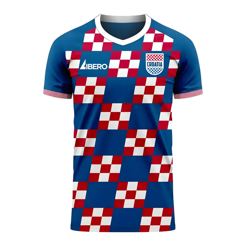 Croatia 2025-2026 Away Concept Football Kit (Libero) - Kids_0