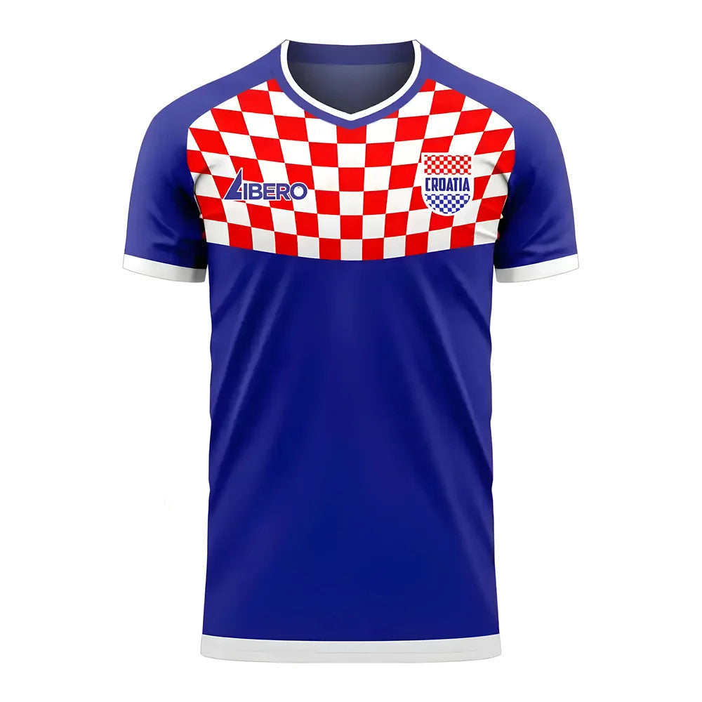 Croatia 2025-2026 Pre-Match Concept Football Kit (Libero) - Kids_0