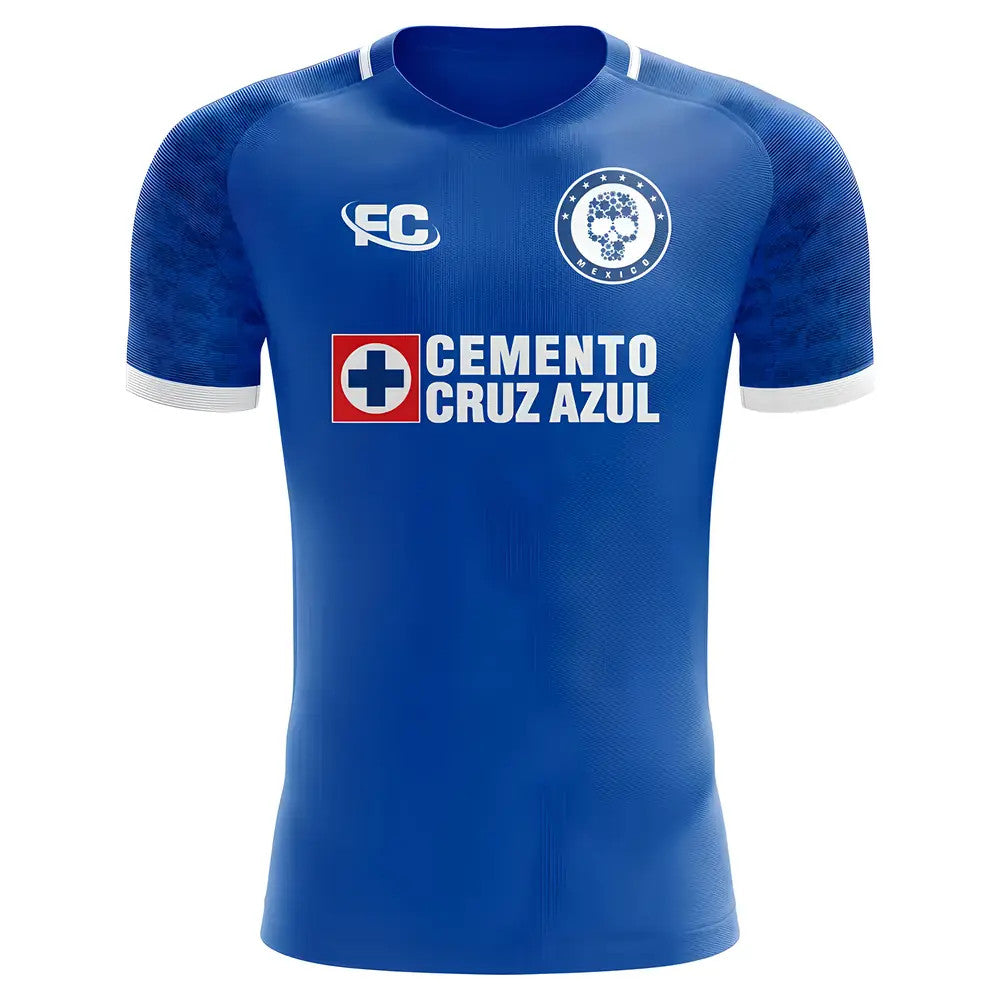 Cruz Azul 2022-2023 Home Concept Football Kit_0