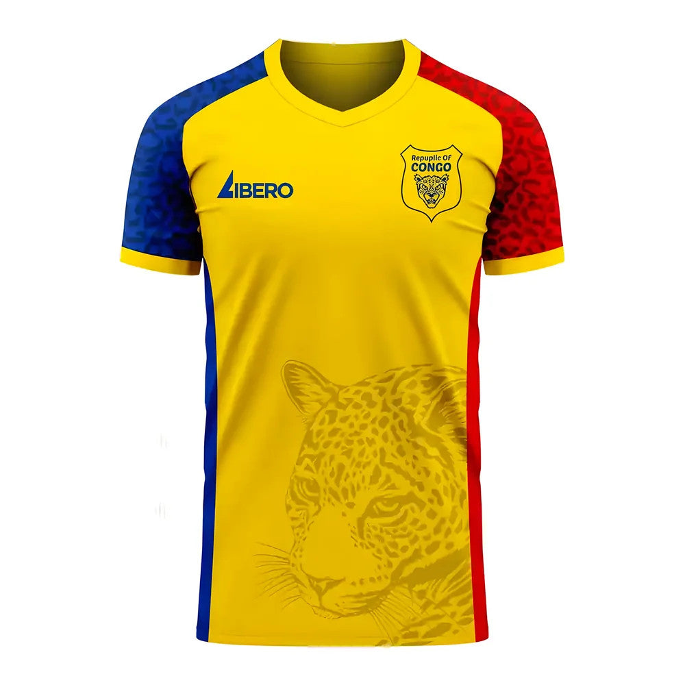 Republic of Congo 2025-2026 Away Concept Football Kit (Libero) - Adult Long Sleeve_0