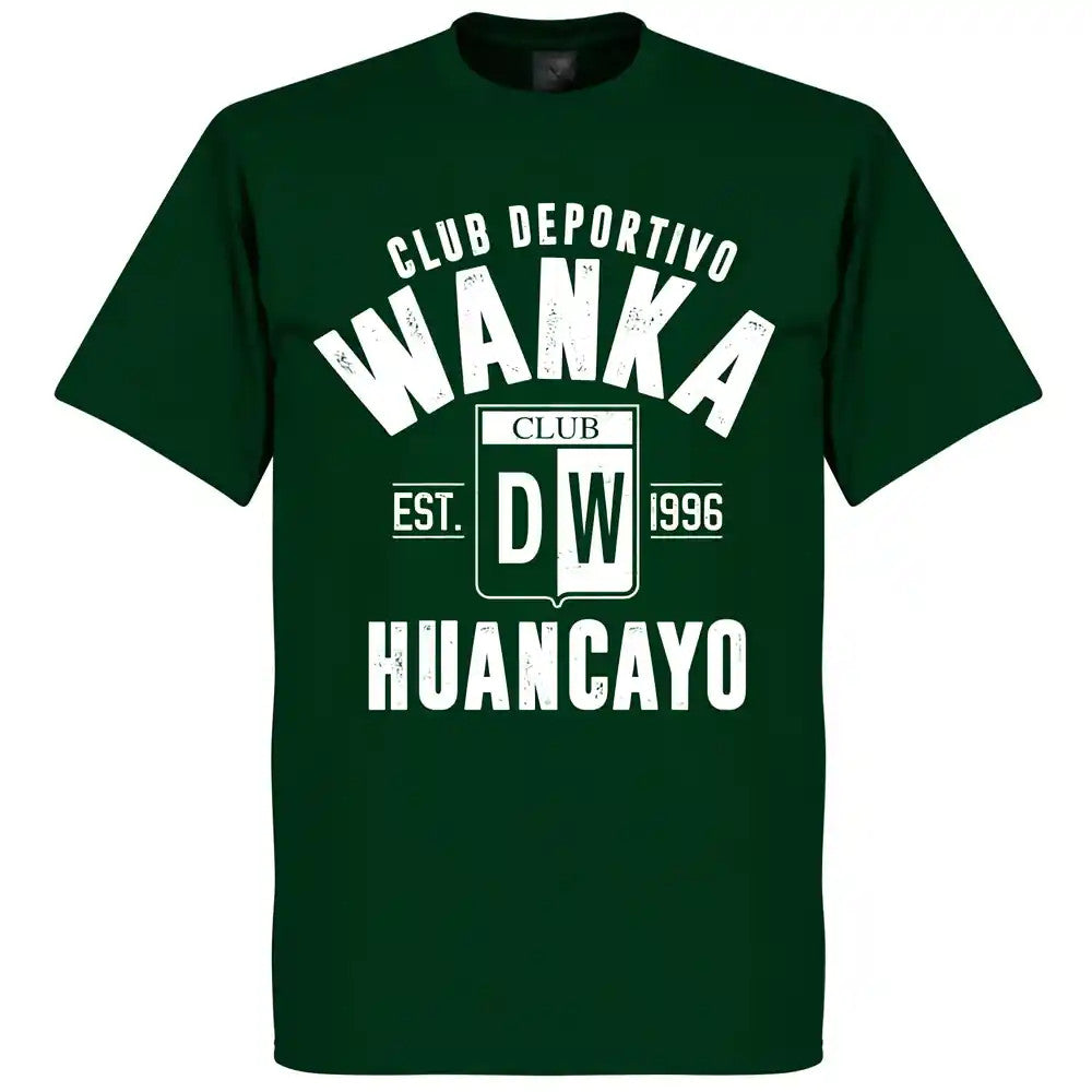Deportivo Wanka Established T-Shirt - Bottle Green_0