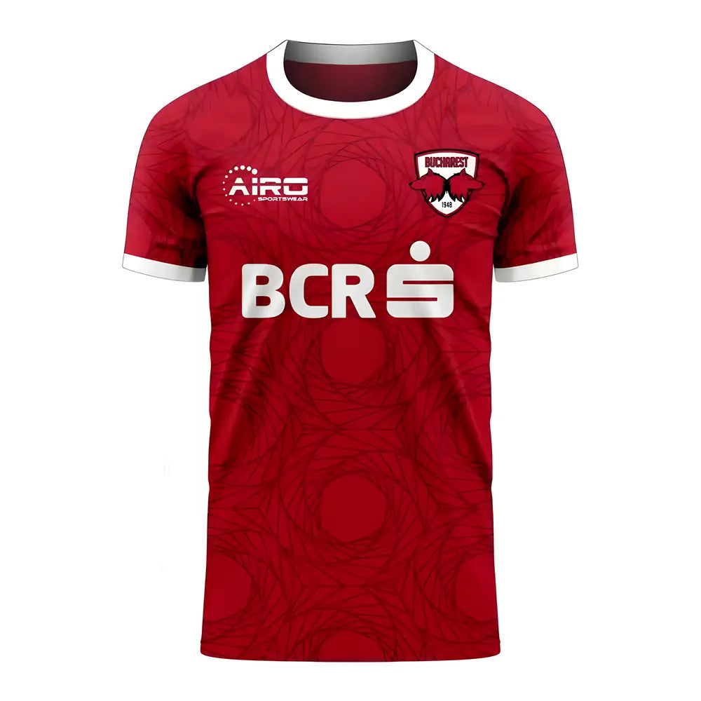 Dinamo Bucharest 2025-2026 Home Concept Football Kit (Airo) - Little Boys_0