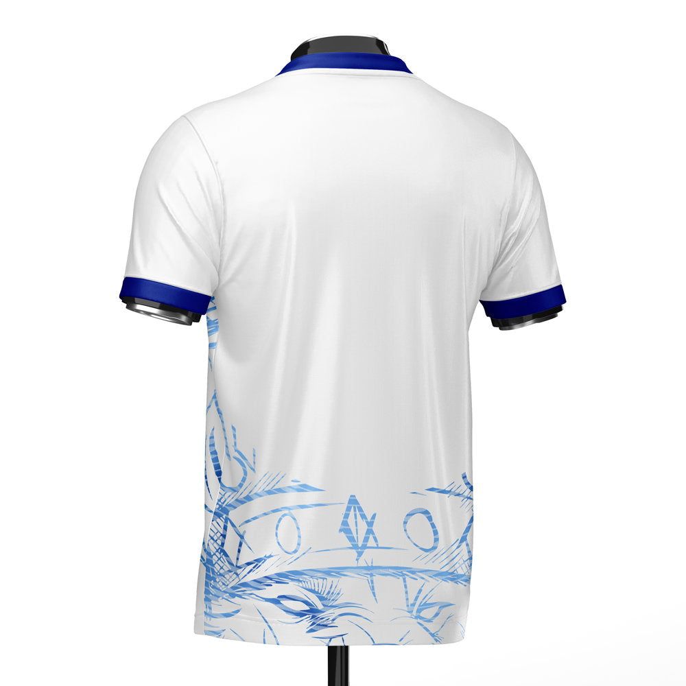 England Heritage Football Jersey White/Blue (Wolvate) Adult Short Sleeve (Guehi 6)_1