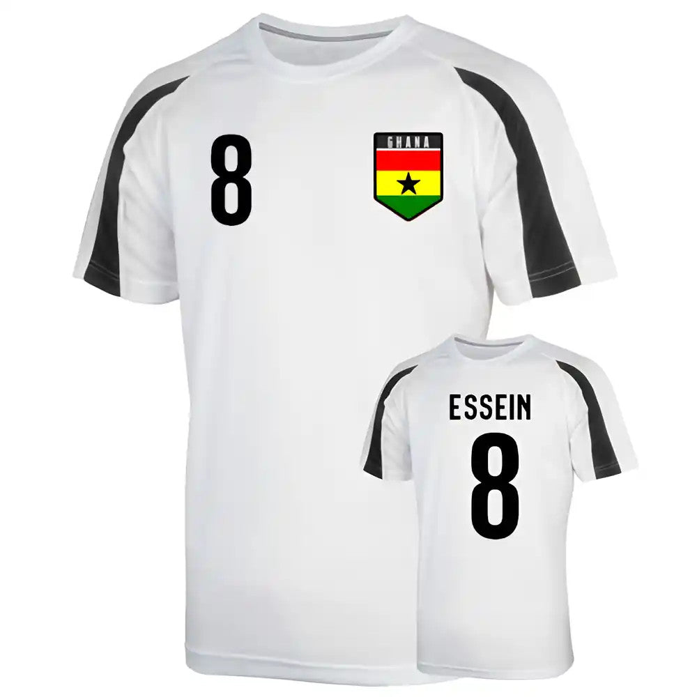 Ghana Sports Training Jersey (essien 8) - Kids_0