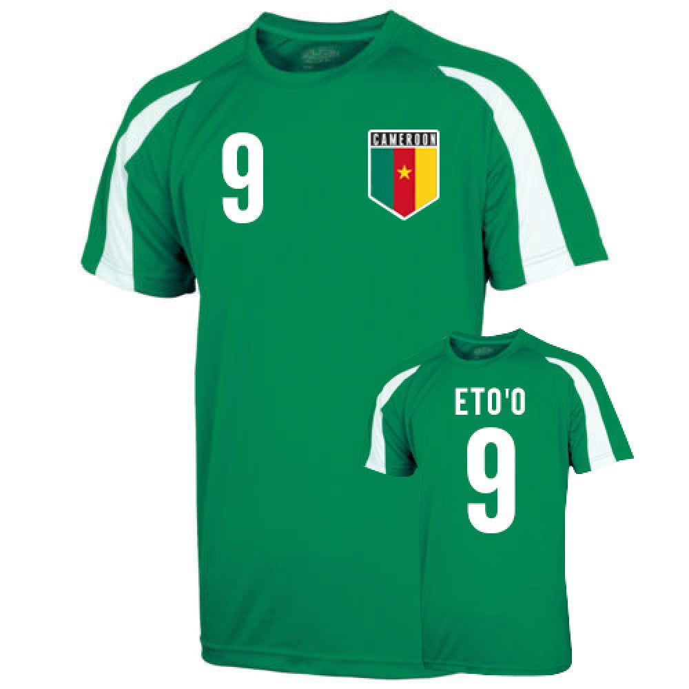 Cameroon Sports Training Jersey (etoo 9) - Kids_1