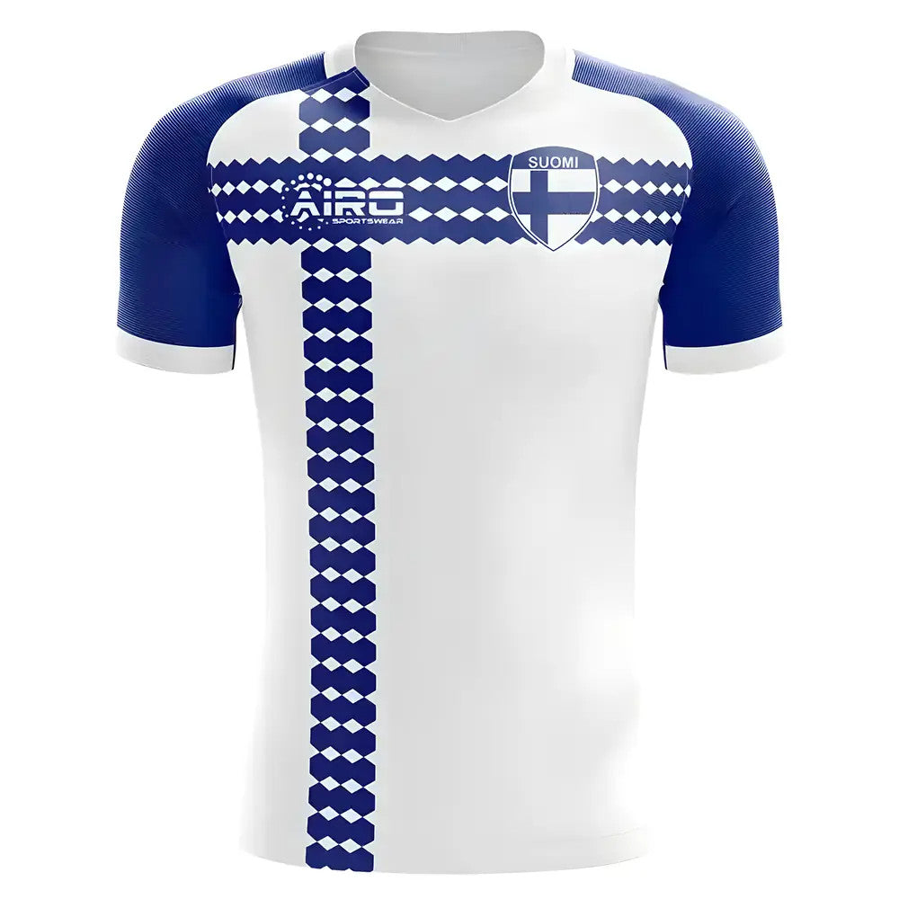Finland 2025-2026 Home Concept Football Kit (Airo) - Adult Long Sleeve_0
