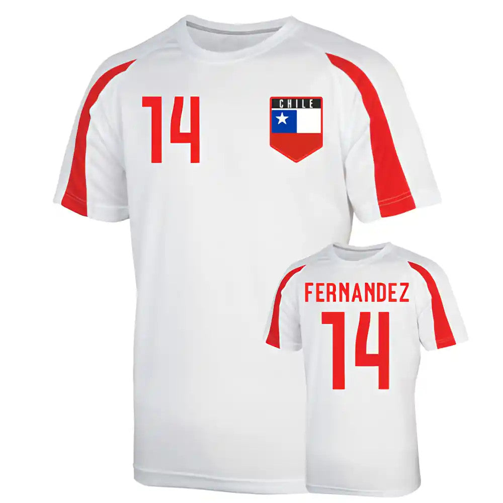 Chile Sports Training Jersey (fernandez 14) - Kids_1