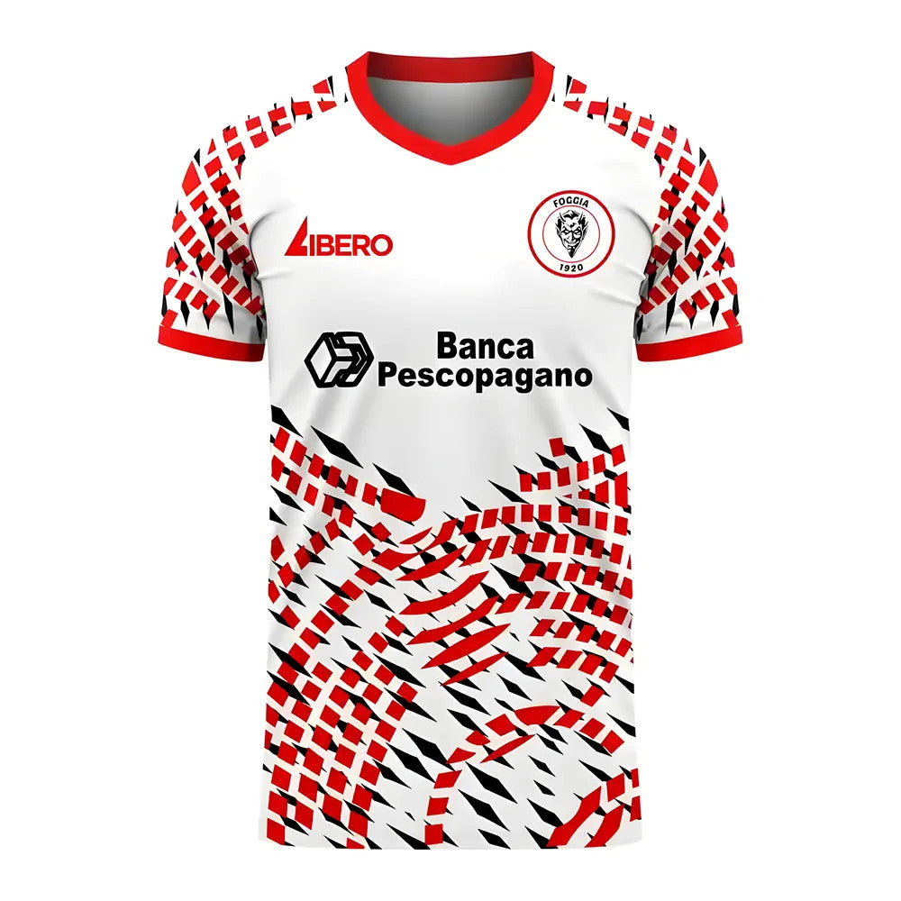Foggia 2025-2026 Away Concept Football Kit (Libero) - Kids_0