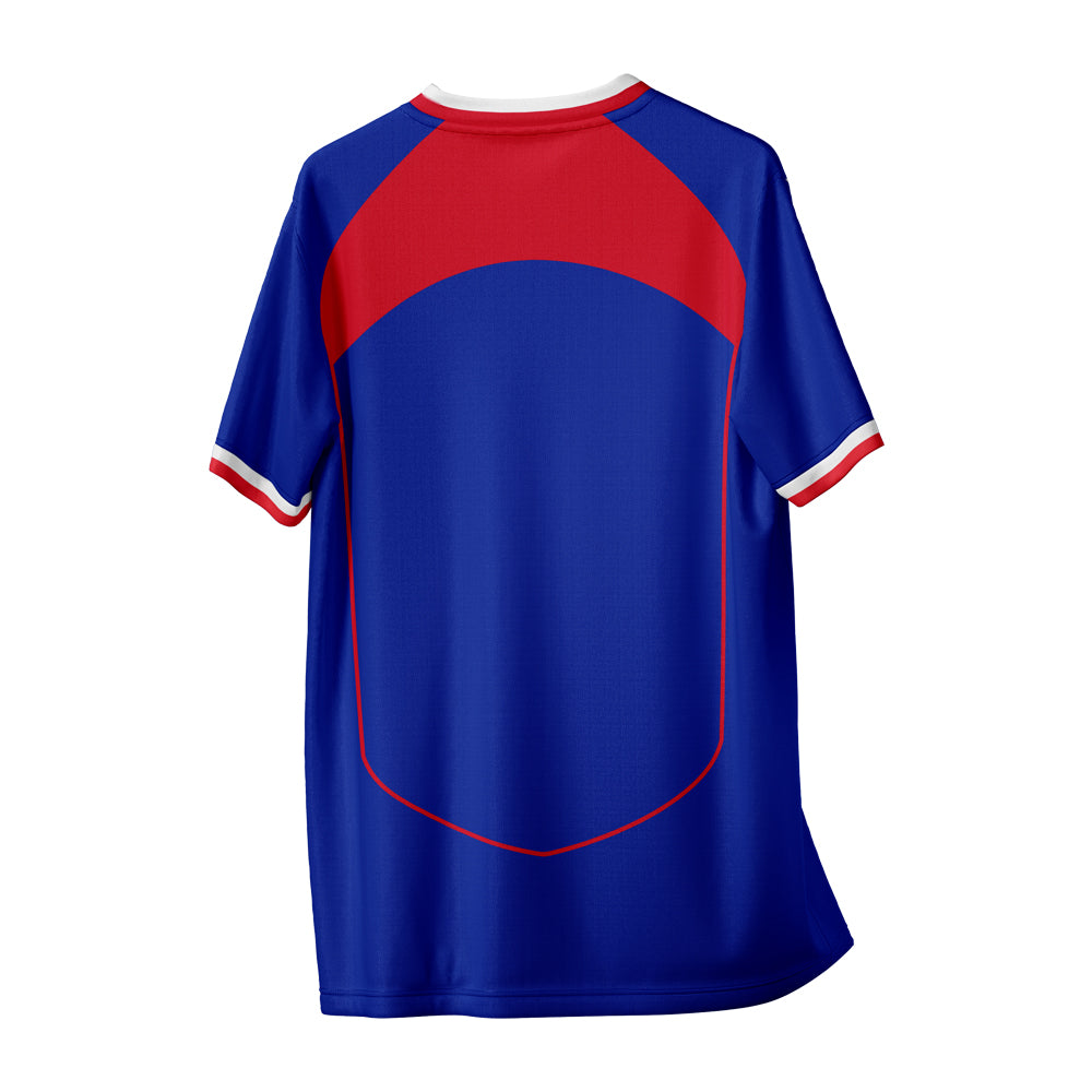 France 1998 Home Vintage Style Concept Shirt Adult Short Sleeve_1