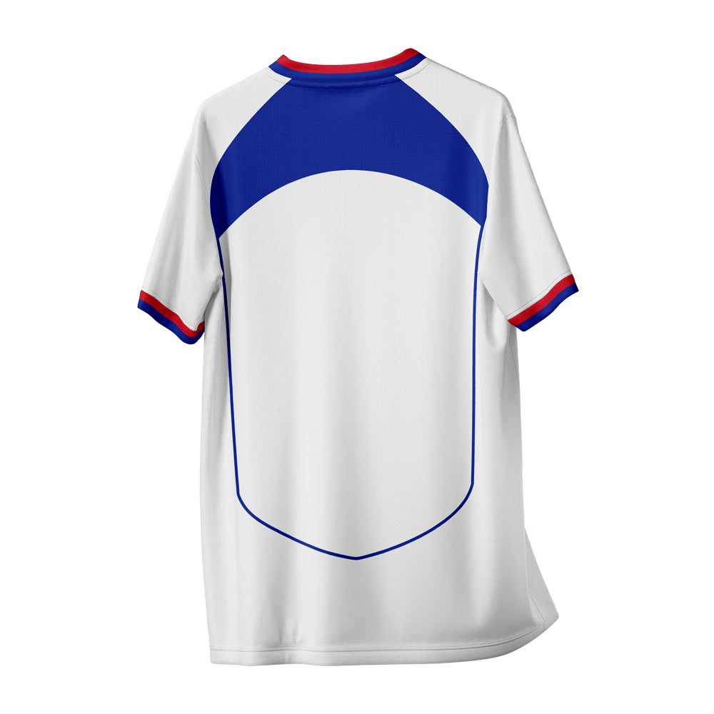 France 1998 Away Vintage Style Concept Shirt Adult Short Sleeve_1