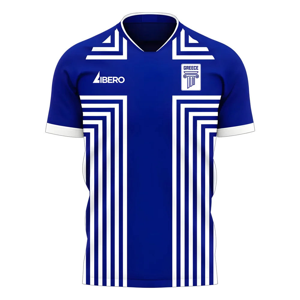 Greece 2025-2026 Away Concept Football Kit (Libero) - Kids (Long Sleeve)_0