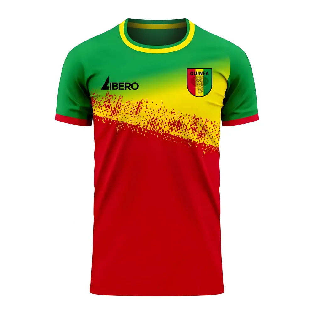 Guinea 2025-2026 Home Concept Football Kit (Libero) - Kids_0