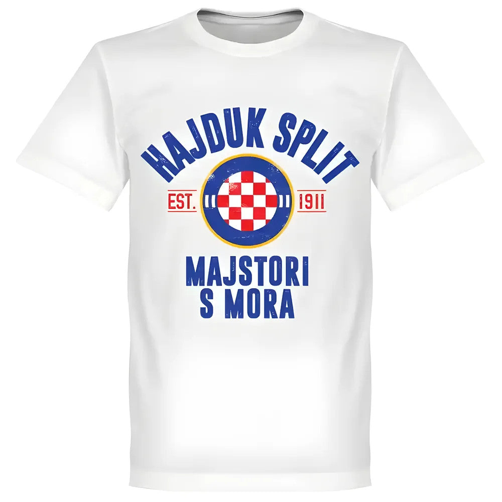 Hajduk Split Established T-Shirt - White_1