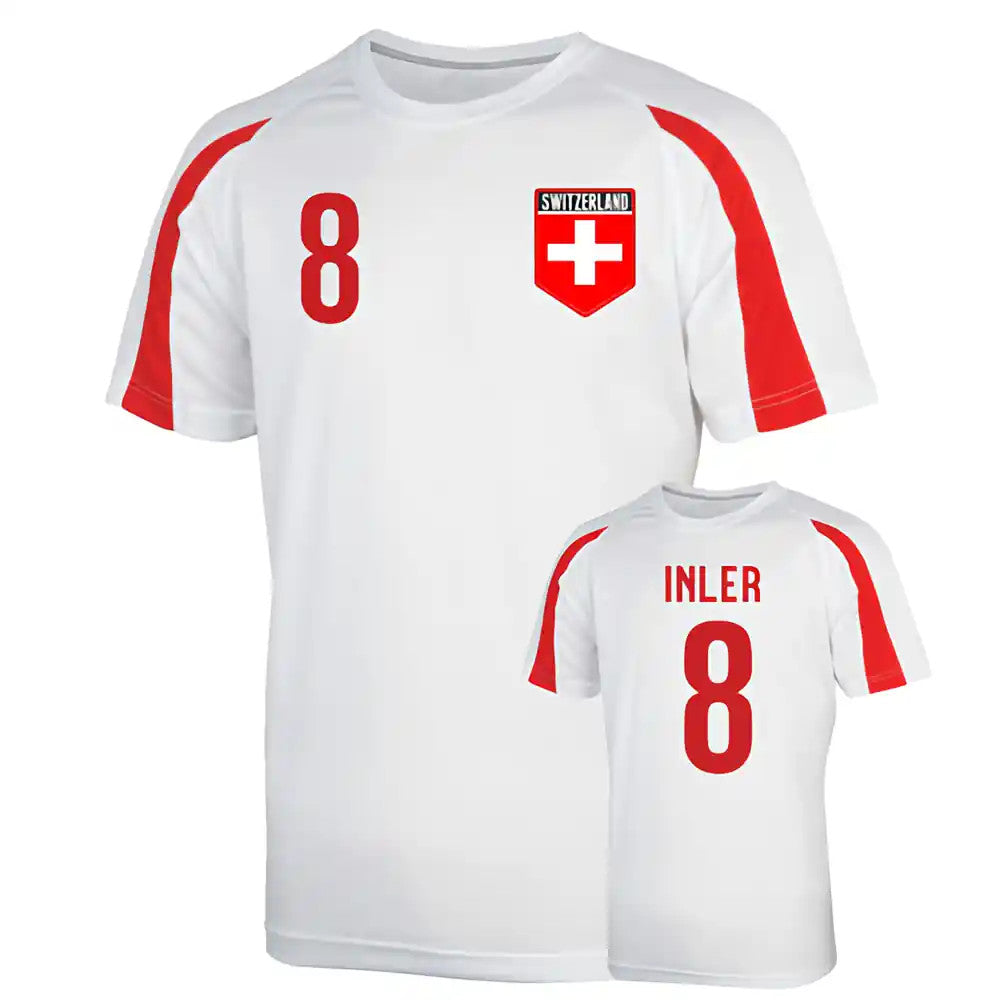 Switzerland Sports Training Jersey (inler 8) - Kids_0