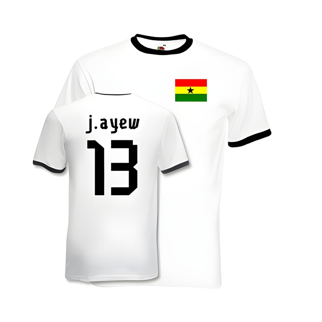 Jordan Ayew Ghana Ringer Tee (white)_0