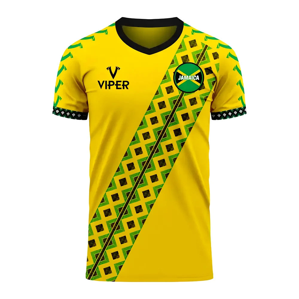 Jamaica 2025-2026 Home Concept Football Kit (Viper) - Baby_0