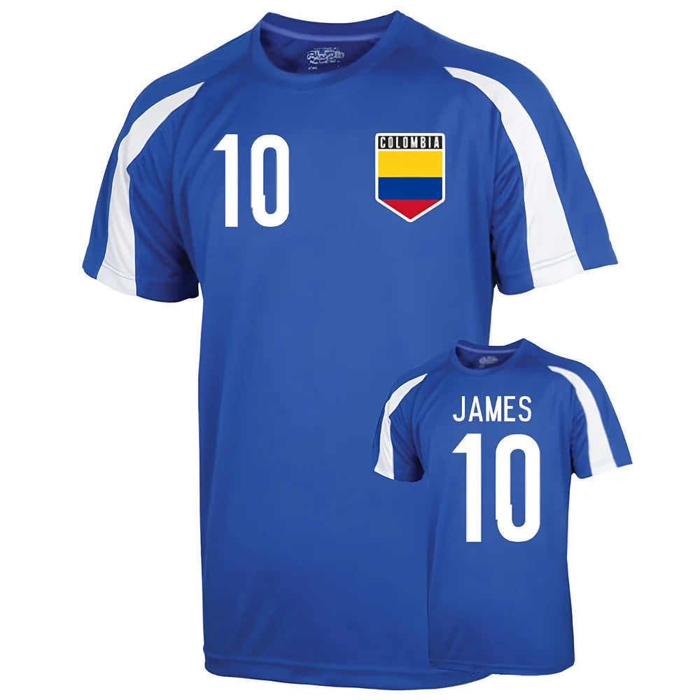 Colombia Sports Training Jersey (james 10) - Kids_1