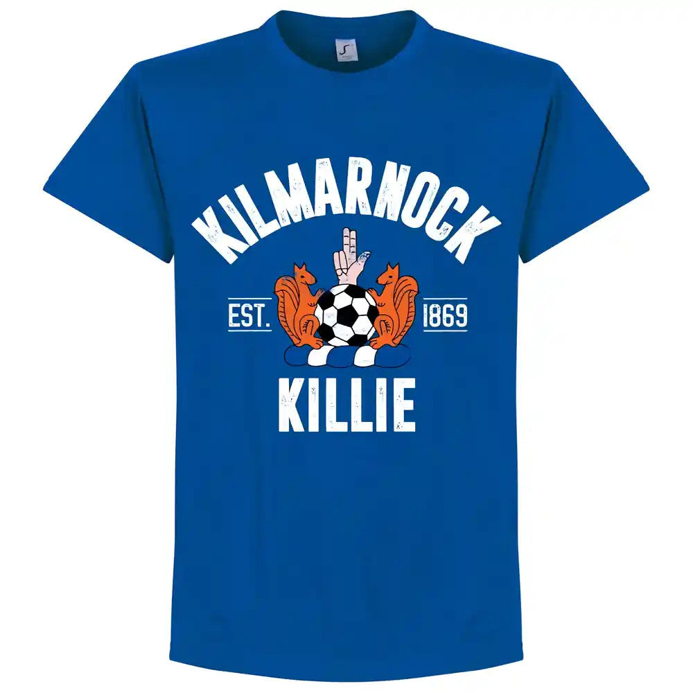 Kilmarnock Established T-Shirt - Royal_1