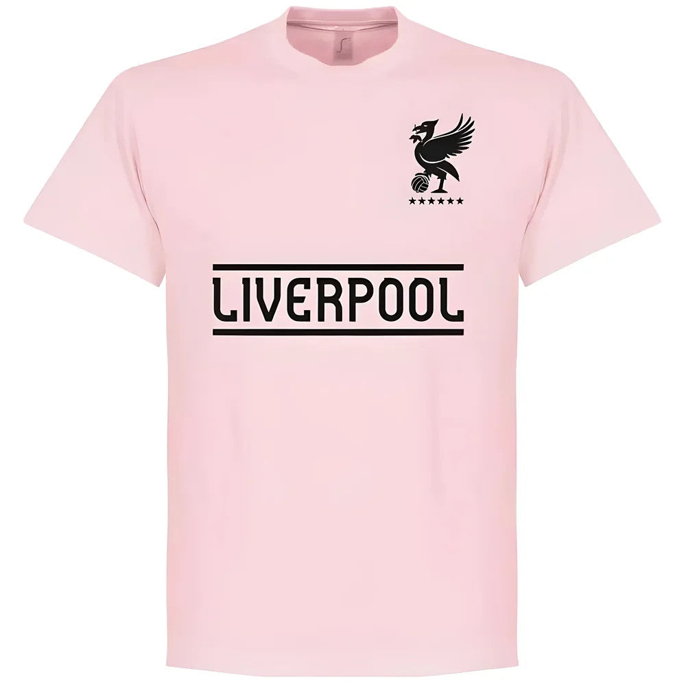 Liverpool Team T-Shirt - Pink_0