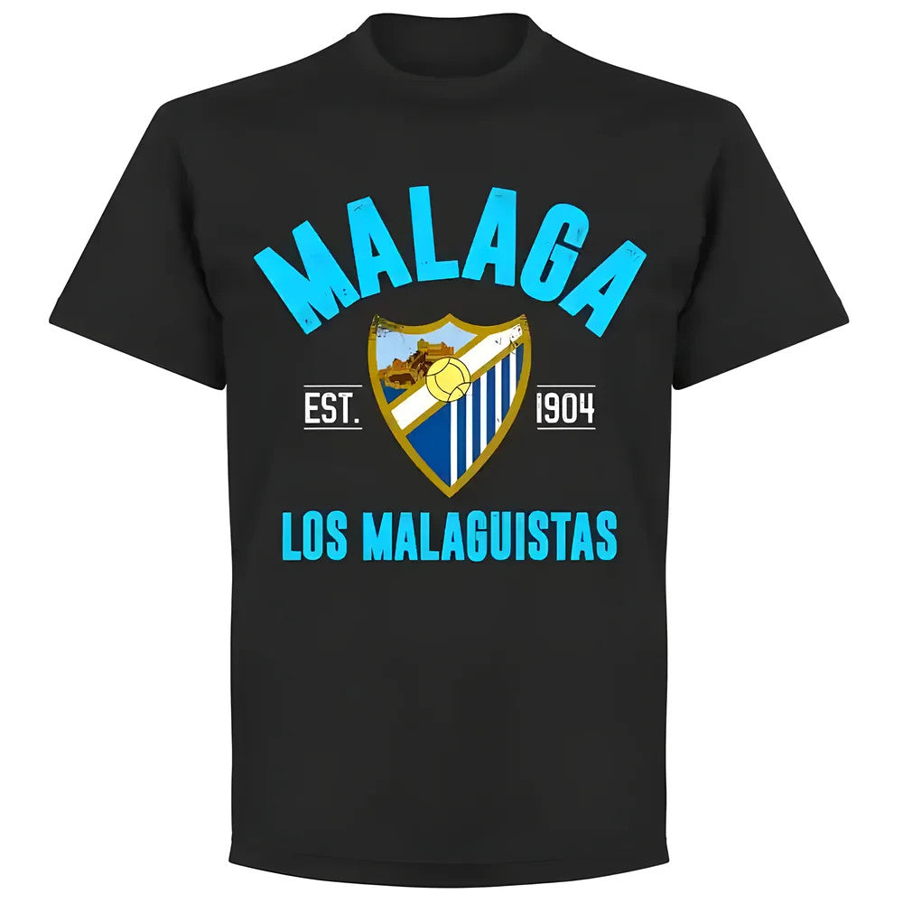 Malaga Established T-Shirt - Black_1