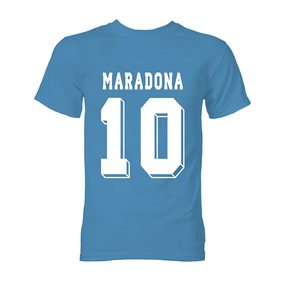 Diego Maradona Hero T-Shirt (Sky Blue)_1