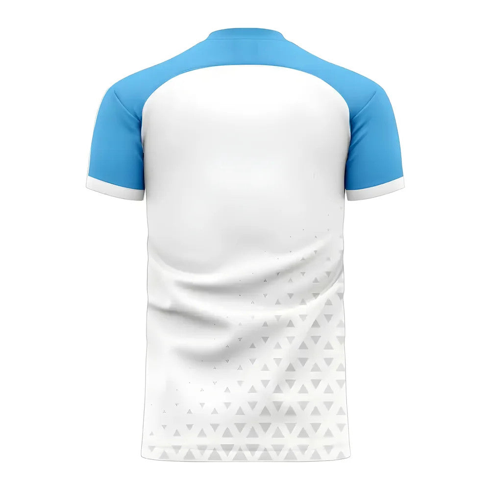 Diego Maradona Face Signature Concept Shirt (White) - Kids (Long Sleeve)_1