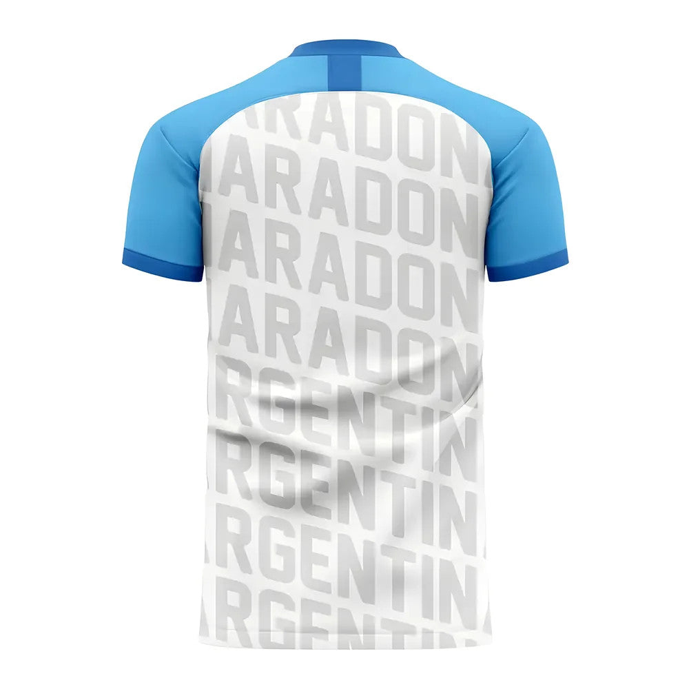 Diego Maradona Exclusive Concept Shirt (White) - Kids_1