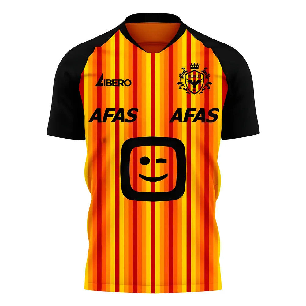Mechelen 2025-2026 Home Concept Football Kit (Libero) - Little Boys_0