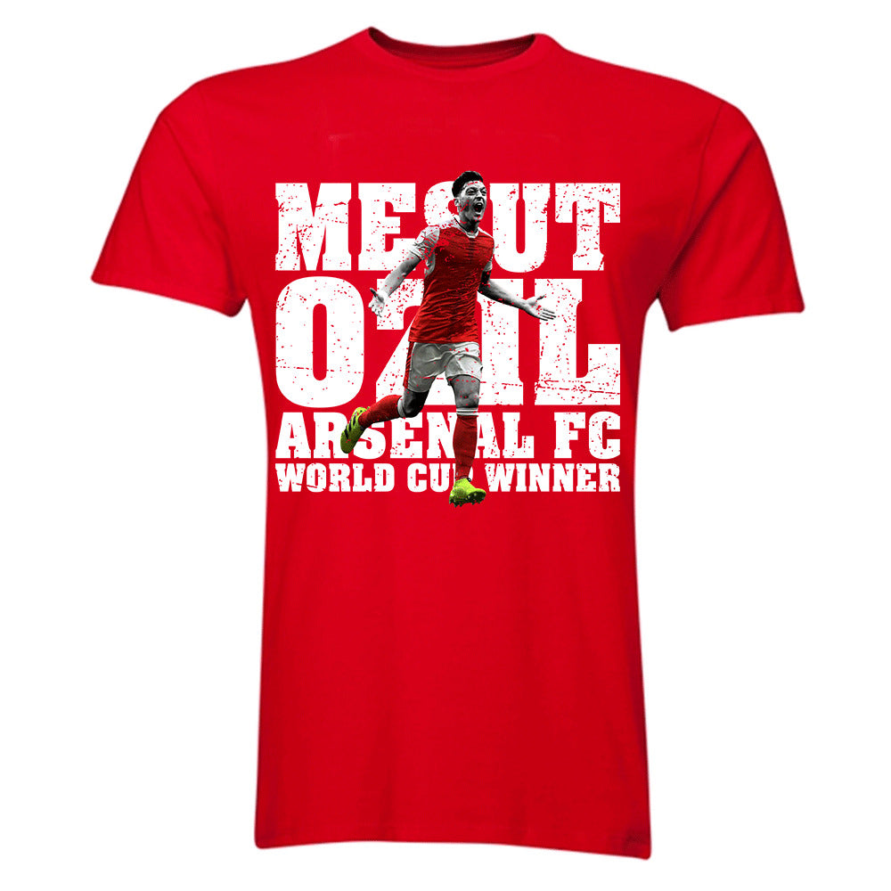 Mesut Ozil World Cup Winner T-Shirt (Red)_1