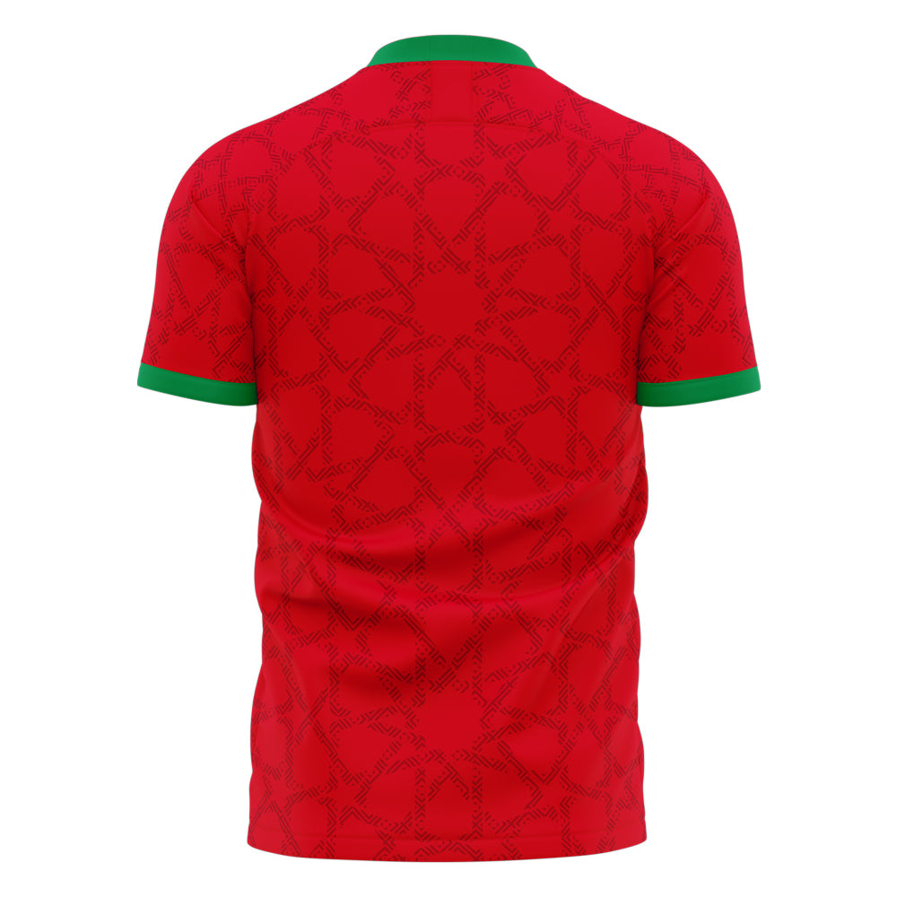 Morocco 2026-2027 Home Concept Kit (Libero) Kids Short Sleeve_1